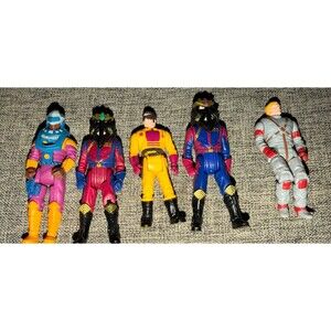Vintage Mask M.A.S.K.  Action Figure Lot Of 5 Kenner 1986